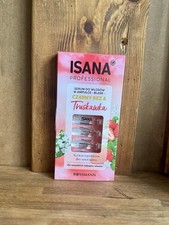 isana Hair serum, in an ampoule, shine, Strawberry and Elderberry 7 x 3 ml