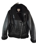 H&M Black Faux Leather