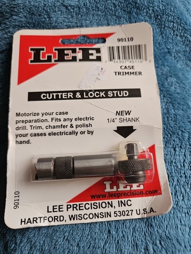 Lee precision cutter and - , lock