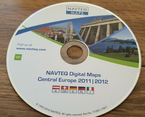 Central europe maps vdo - europe,