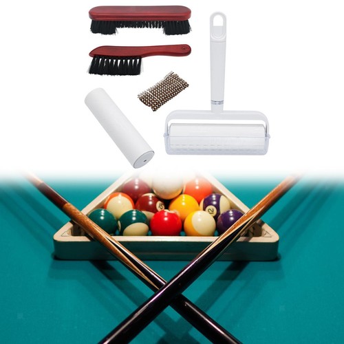 Pool table brush - table, set