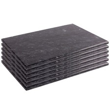 6x Marble Rectangle Placemats