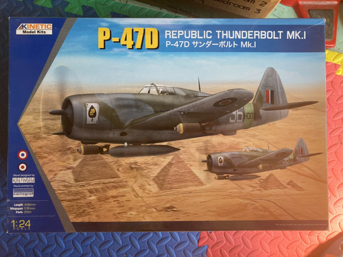 Kinetic 47d raf - p-47d, thunderbolt