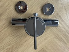 Mira Silver EV Shower Mixer. Used But In Good Condition. See Description