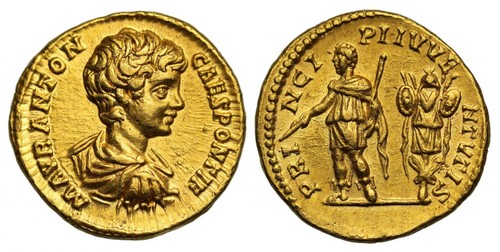 Caracalla gold aureus rome - gold,