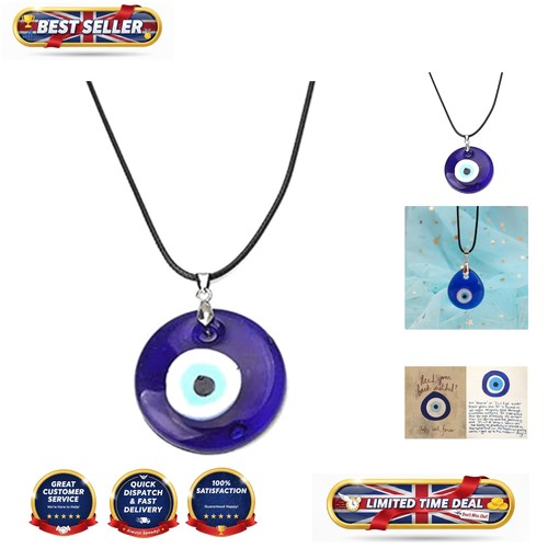 Elegant evil eye necklace - necklace,
