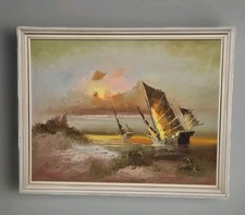 Oil On Board Paint Chinese