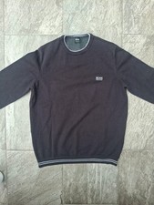 Hugo Boss Knitwear Crew Neck Large Long Sleeved Jumper Navy