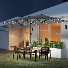 4.4m Double-Sided Sun Umbrella