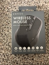 Zenso Wireless Mouse In Black