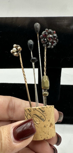 Antique stick pins - antique,