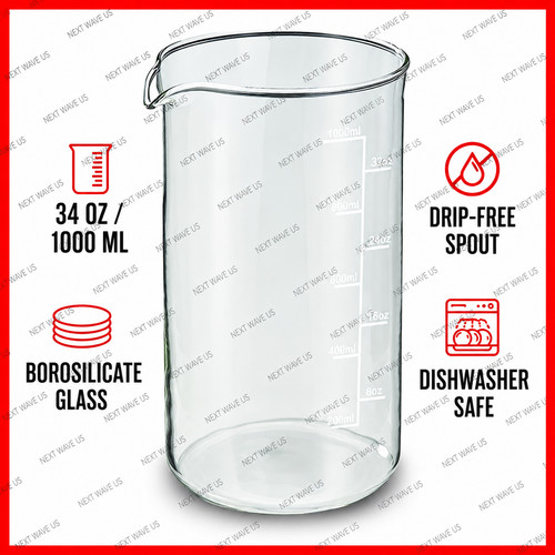 34oz spare carafe for french - spare,