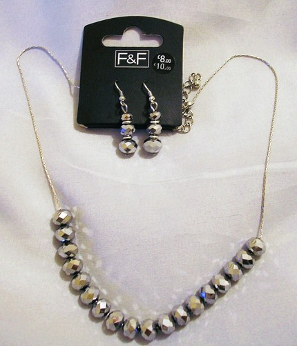 Silver color earrings - color,