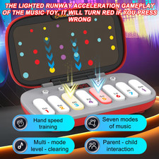 Pocket piano toy electronic - pocket,