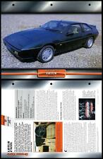 Lotus Excel - 1980 - Sports - Atlas Dream Cars Fact File Card