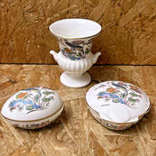 3 x Wedgwood Kutani Crane