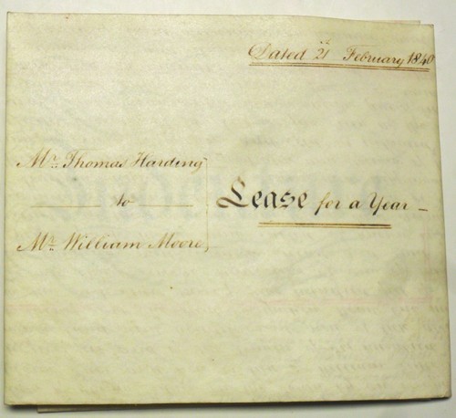 Lease document 1840 - lease, sydenham