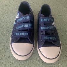 Marvel Avengers Shoes, Kids size UK 2, Boys/Girls, Blue, Great Condition,  