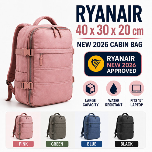 40x30x20cm ryanair approved - ryanair,