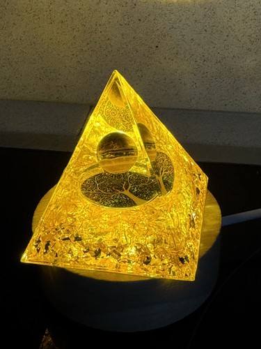 Crystal stone orgonite - stone,