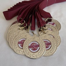 10 x Dance Medals & Maroon