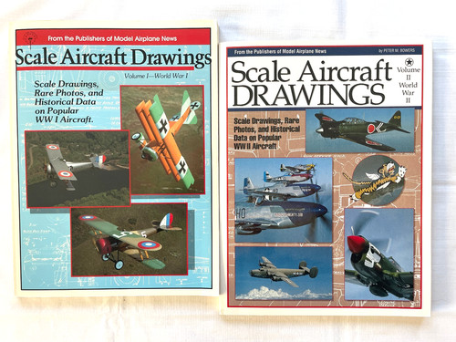 Scale aircraft drawings - scale, v.