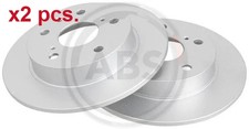 X2 PCS REAR BRAKE DISC ROTOS