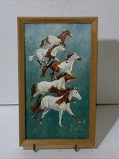 VTG  Framed Print Of Pinto