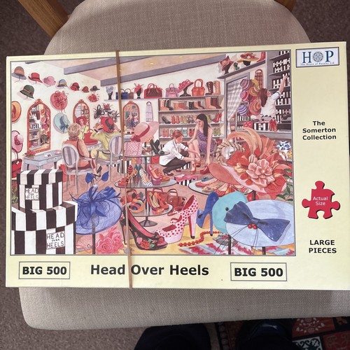 Head over heels hop big - heels',