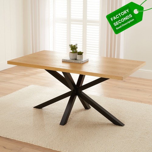 Dining table modern industrial - dining,