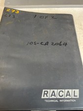 RACAL 409 AM/FM MODULATION