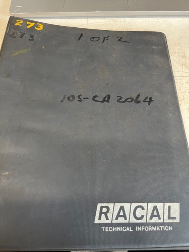 Racal 409 modulation - racal,