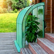 Lean tomato greenhouse - lean, to
