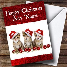 3 Beautiful Kittens Christmas