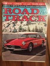 Road & Track Dec 1962, Ferrari