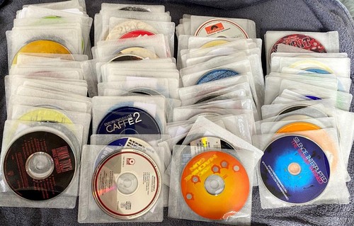 Diverse mixture music cds - a,