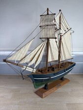 Vintage Large Model Ship -