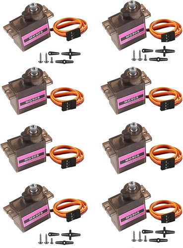 8pcs mg90s digital micro - 9g,
