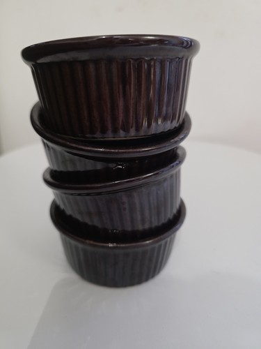 Vintage moira glazed brown - glazed,