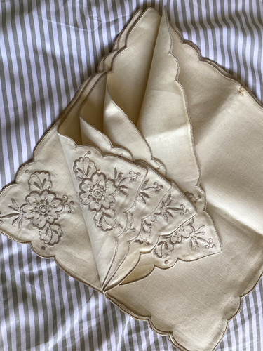 Vintage french pure linen - vintage,