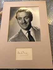 AUTOGRAPHED PHOTOS OF FAMOUS FILM STARS