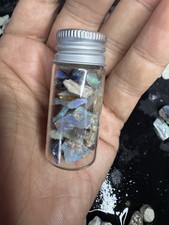 Lightning Ridge & Coober Pedy Opal Chip jars