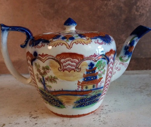 Rare antique china tea pot - china,