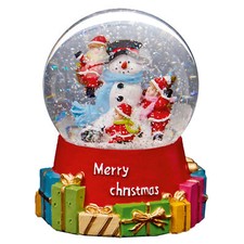 Christmas 90mm Snow Globe Wind