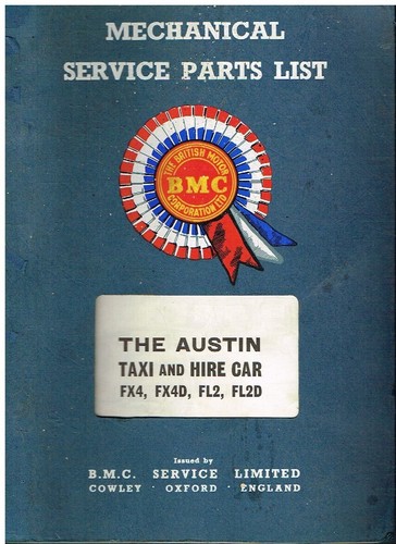 Austin fx4 fx4d fl2 fl2d - fx4,