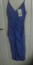 ZARA WOMENS BLUE DRESS (SIZE