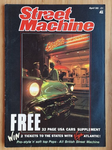 Street machine car - machine, magazine