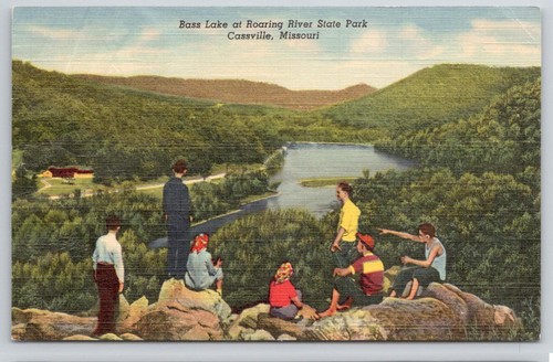 Missouri postcard cassville - missouri,