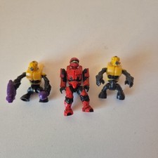 Halo Mega Bloks UNSC Rhino 97016 Figures Only X3