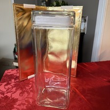 11 Tall Jar & tight Lid w/